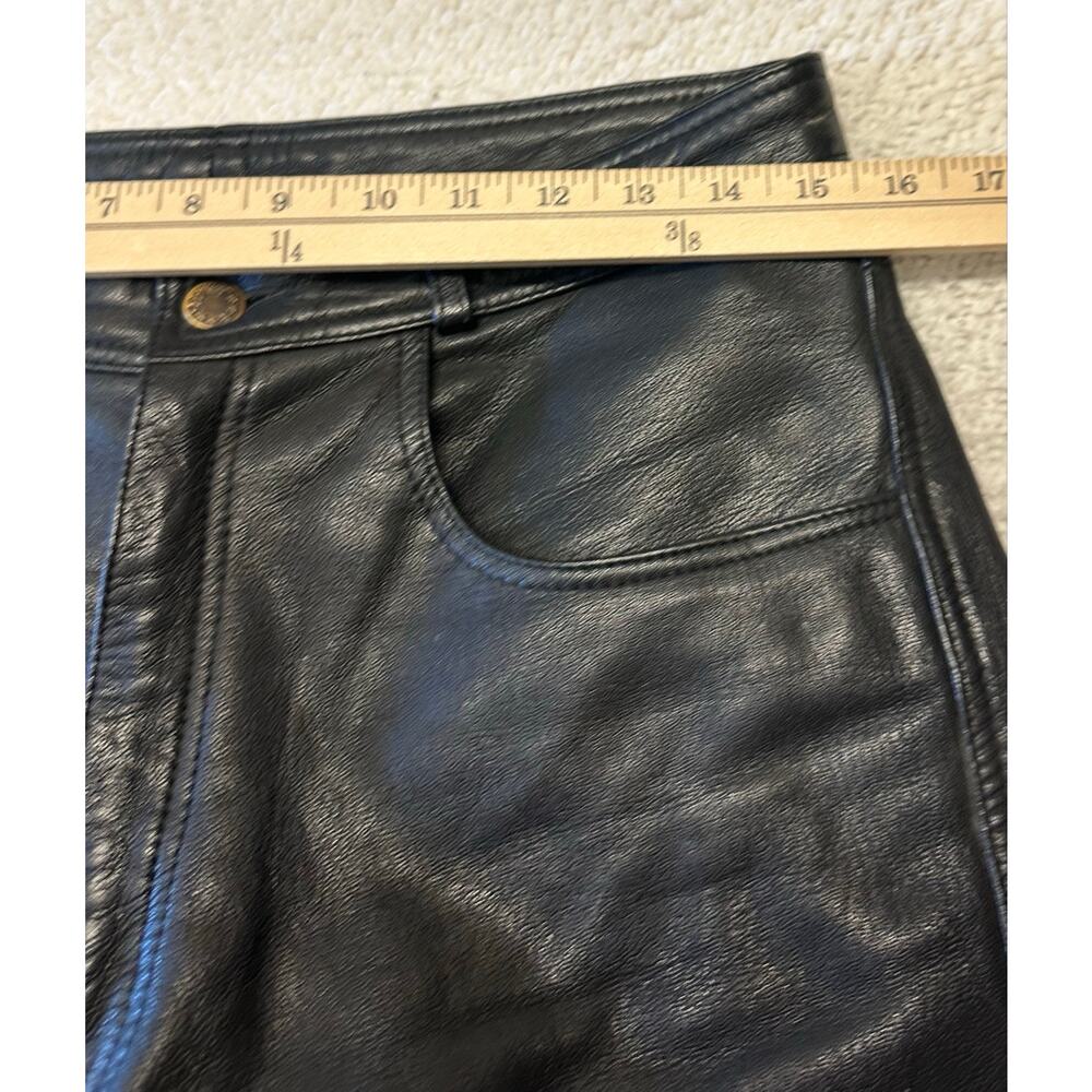 Vintage Mens Leather Riding Pants Size 31 - Picture 4 of 11